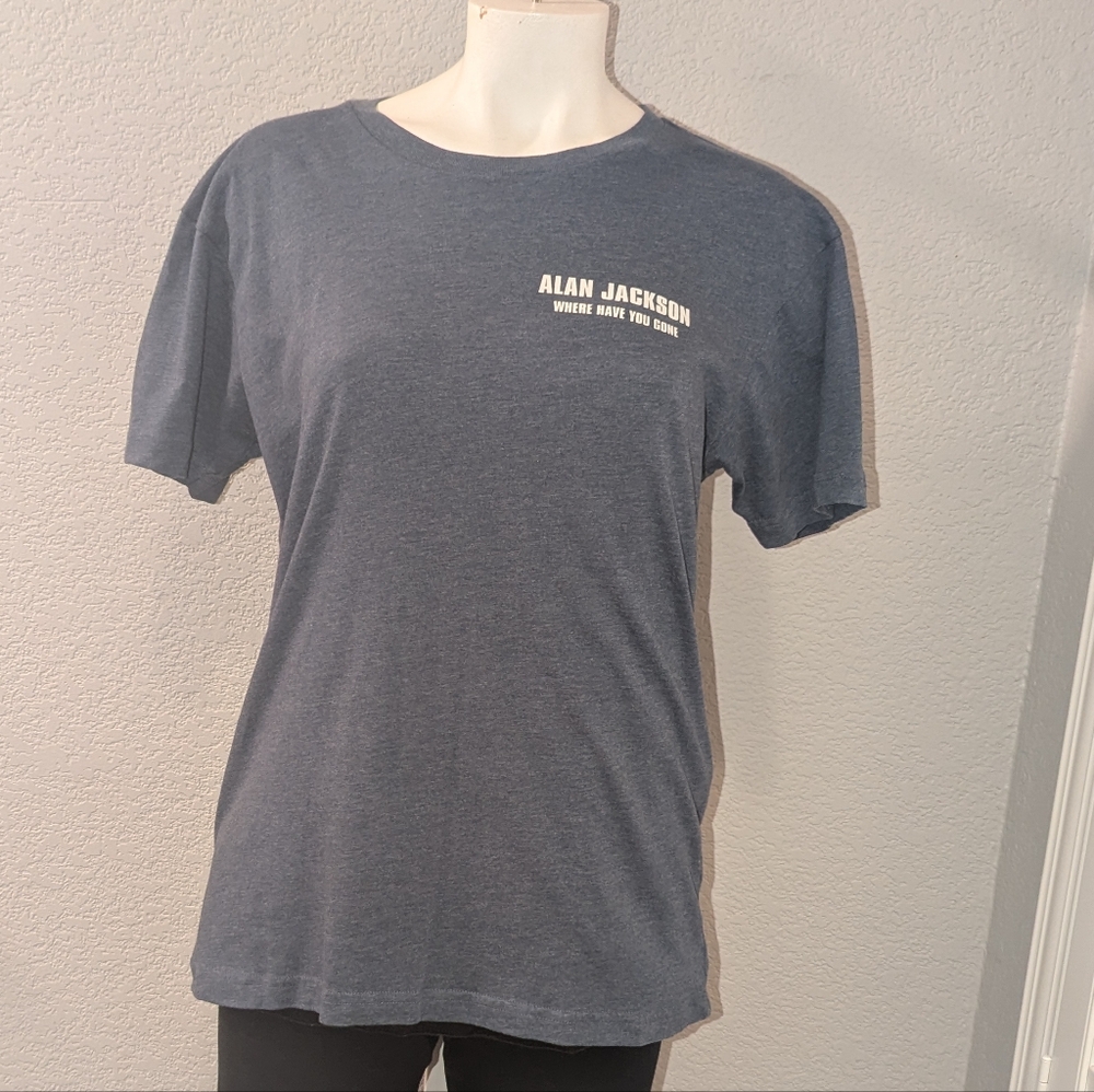Alan Jackson Where Have You Gone T-shirt Size Medium